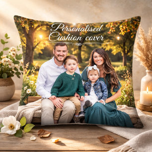 Personalisierte Familienkissenbezug Geschenk Kissen