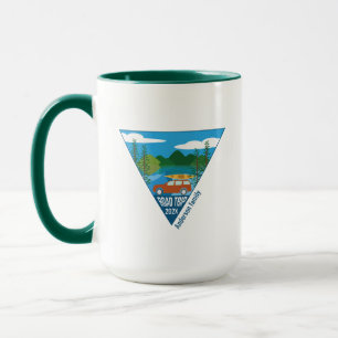 Personalisierte Familienreise in den Berg Tasse