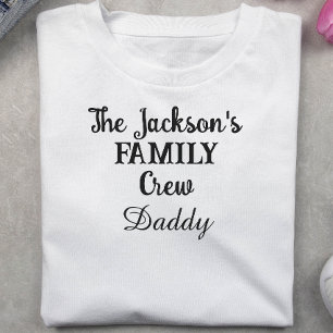 Personalisierte Familienübereinstimmung, Familient T-Shirt