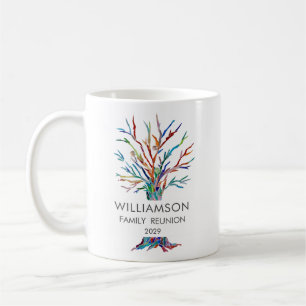 Personalisierte Family Tree Family Wiedersehen Kaf Kaffeetasse