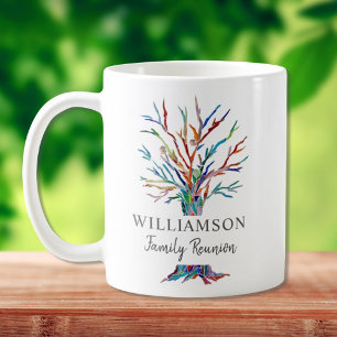 Personalisierte Family Tree Family Wiedersehen Kaf Kaffeetasse