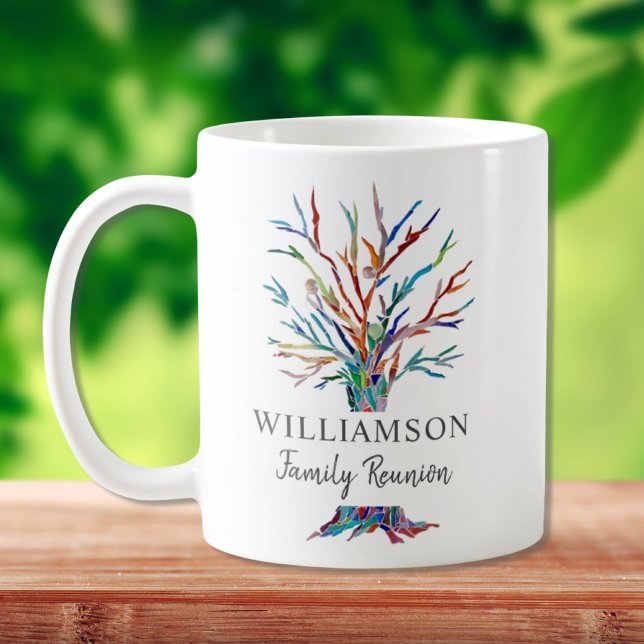 Personalisierte Family Tree Family Wiedersehen Kaf Kaffeetasse (Von Creator hochgeladen)