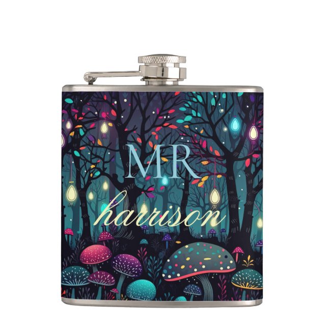 Personalisierte Fantasy-Fantasy-Flasche Flachmann (Vorderseite)