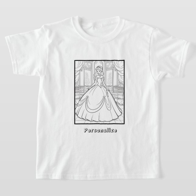 Personalisierte Farbdrucke T-Shirt (Ablage )