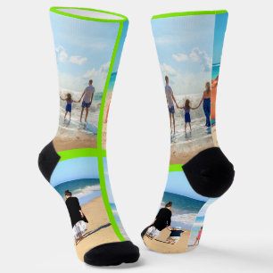Personalisierte Farbe der Collage Socken