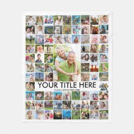 Personalisierte Farbe für 81-Fotomaterial Fleecedecke