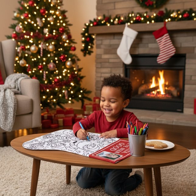 Personalisierte Farbe Ihr eigener Weihnachtsmann S Großer Weihnachtsstrumpf (Von Creator hochgeladen)