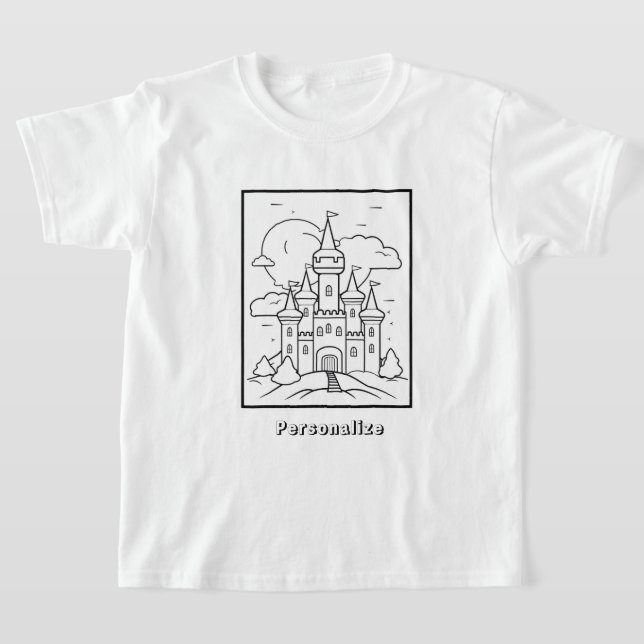 Personalisierte Farbe T-Shirt (Ablage )