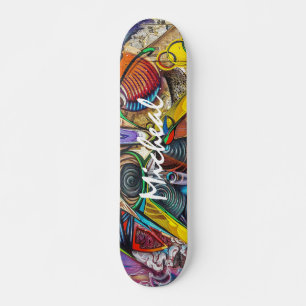 Personalisierte Farben Graffiti Art Skateboard