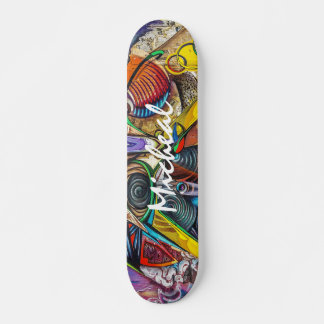 Personalisierte Farben Graffiti Art Skateboard