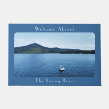 Personalisierte Farbenfrohe Bootsdekoration