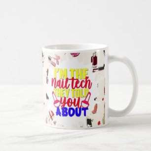 Personalisierte Farbenfrohe Funny Tech-Tasse Kaffeetasse