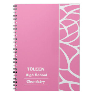 Personalisierte Farbmuster nicht Notizblock