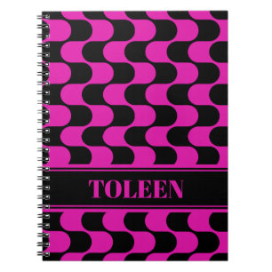 Personalisierte Farbmuster Notizblock