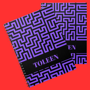 Personalisierte Farbmuster Notizblock