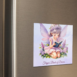 Personalisierte Feen-Kunst Freya Träume Magnet