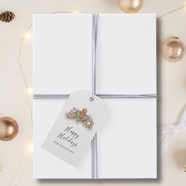 Personalisierte Feiertage Cookies Geschenkanhänger (Von Creator hochgeladen)