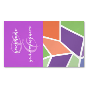 Personalisierte Fenstertöne Magnetische Visitenkarte