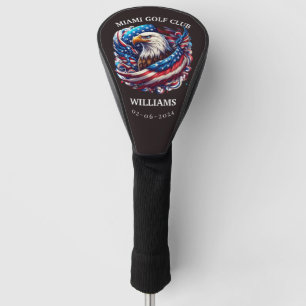 Personalisierte Feuerwehrmongram Go Golf Headcover