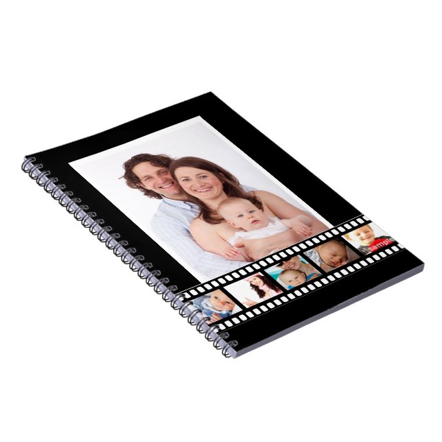 Personalisierte Filmregale FotoCollage Custom DIY Notizblock (Rechte Seite)