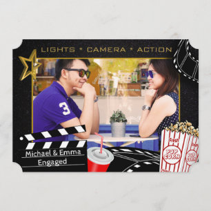 Personalisierte Filmstar-Einladung Einladung