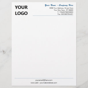 Personalisierte Firmenbriefe mit Logo Briefbogen