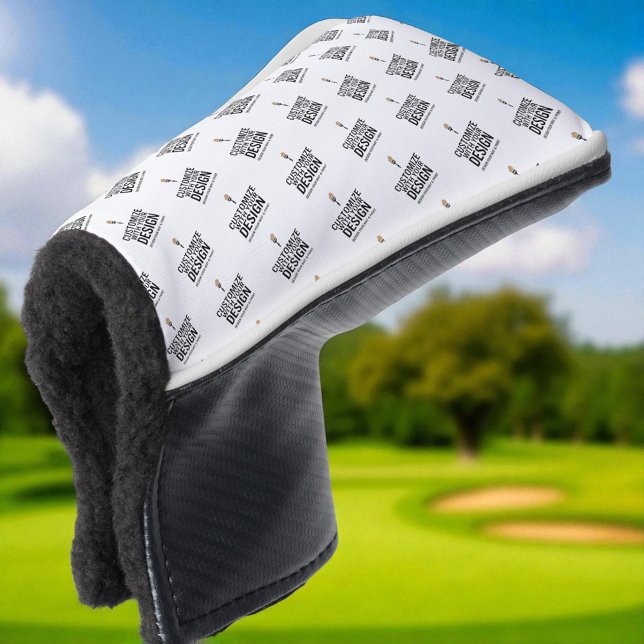 Personalisierte Firmenmarke Benutzerdefiniert Mini Golf Headcover (Von Creator hochgeladen)