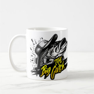 Personalisierte Fischerei "Die große Fänge" Kaffeetasse