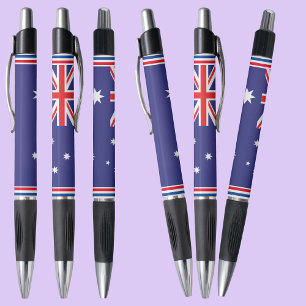 Personalisierte Flagge Australiens Kugelschreiber