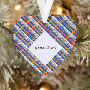 Personalisierte Flagge der Ålander-Inseln Ornament