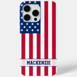 Personalisierte Flaggen-US Flagge der USA Case-Mate iPhone Hülle