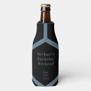 Personalisierte Flasche Cooler Bachelor Weekend Flaschenkühler