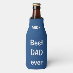 Personalisierte Flasche cooler/gut Vater überhaupt Flaschenkühler