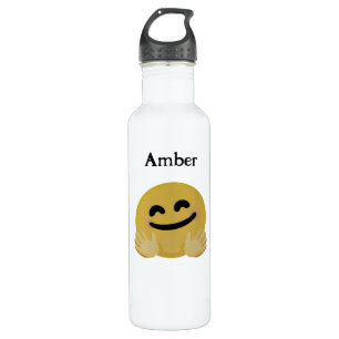 Personalisierte Flasche "Hug Emoji" Edelstahlflasche