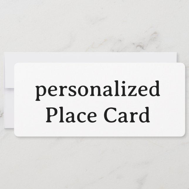 personalisierte Flat Card 10,2 cm x 23,5 cm (Vorderseite)
