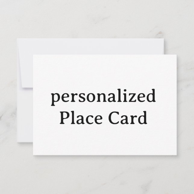 personalisierte Flat Card 3,5" x 5" (Vorderseite)