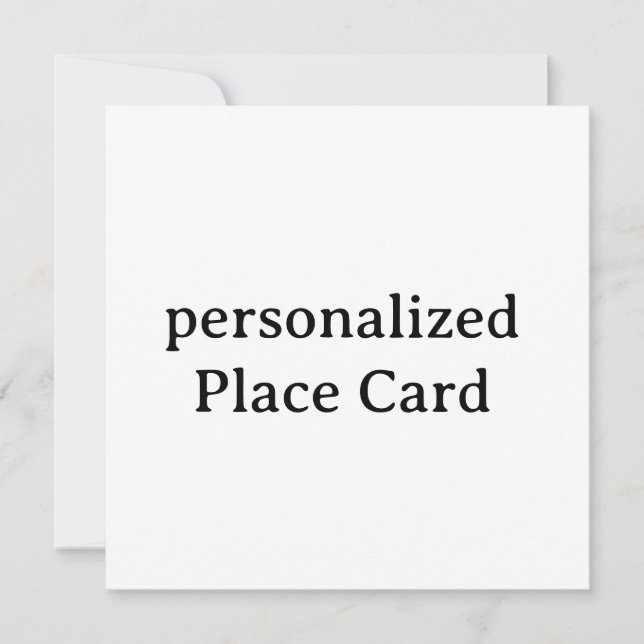 personalisierte Flat Card 5,25" x 5,25" (Vorderseite)