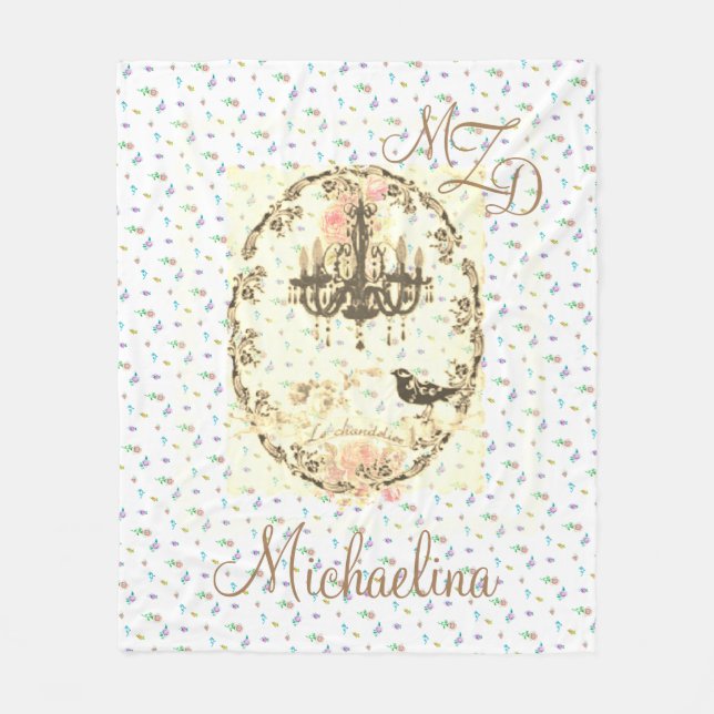 Personalisierte Fleece Blanket Le Chandelier (Vorderseite)