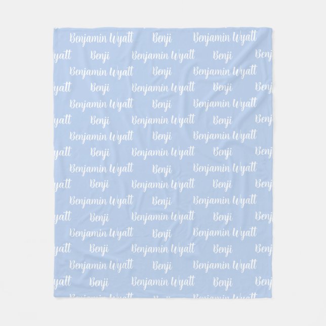 Personalisierte Fleece-Decke Fleecedecke (Vorderseite)