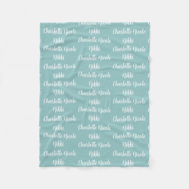 Personalisierte Fleece-Decke für Kinder Fleecedecke (Vorderseite)