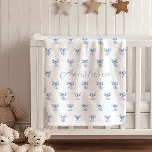 Personalisierte Fleece-Decke mit Namen Coquette Bl Fleecedecke