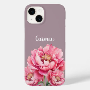 Personalisierte florale Telefonzelle, Handy-Gehäus Case-Mate iPhone 14 Hülle