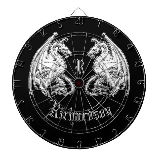 Personalisierte Flügeldrachen Dartscheibe (vorne)