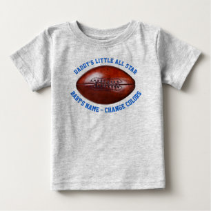 Personalisierte Football Baby Geschenke mit Ihrem T-shirt