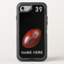 Personalisierte Football-iPhone-Hüllen, OtterBox
