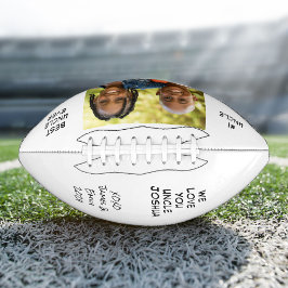 Personalisierte Foto-Bezeichnungen für die beste E Football