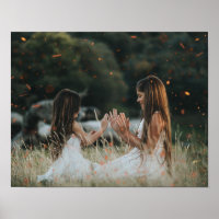Personalisierte Foto-Bokeh-Funkel-Overlay Whimsica