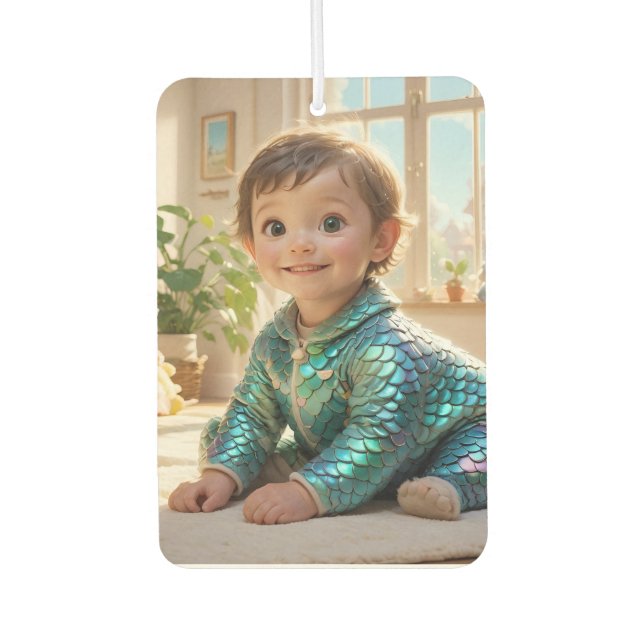 Personalisierte Foto Car Air Fresheners Autolufterfrischer (Vorderseite)