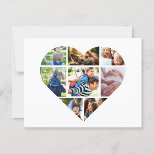Personalisierte Foto Collage Cards für jeden Anlas Postkarte