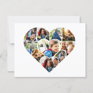 Personalisierte Foto Collage Cards für jeden Anlas Postkarte